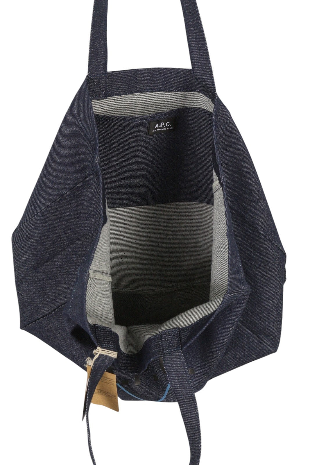 A.P.C. Shopping Saint Valentin Women Bag OS Blue Tote RRP140