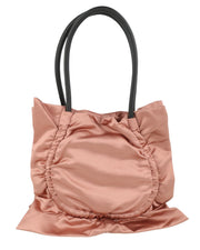 MAX&CO. Women Bag OS Pink Satin Mini Shopper Magnetic Closure