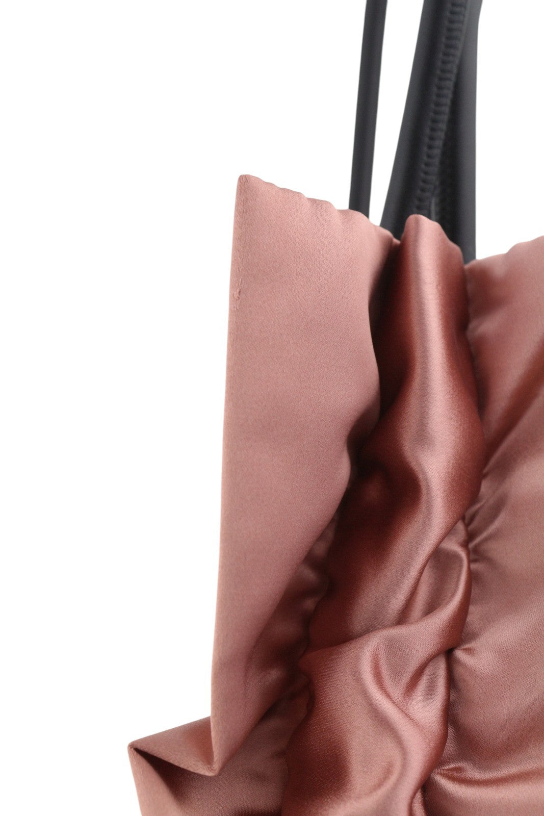 MAX&CO. Women Bag OS Pink Satin Mini Shopper Magnetic Closure
