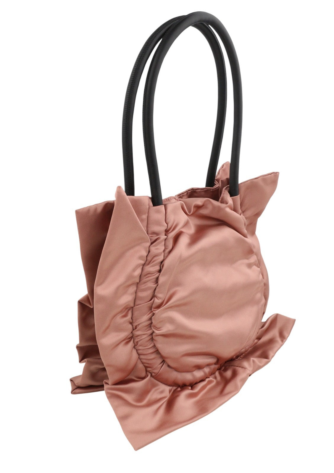 MAX&CO. Women Bag OS Pink Satin Mini Shopper Magnetic Closure