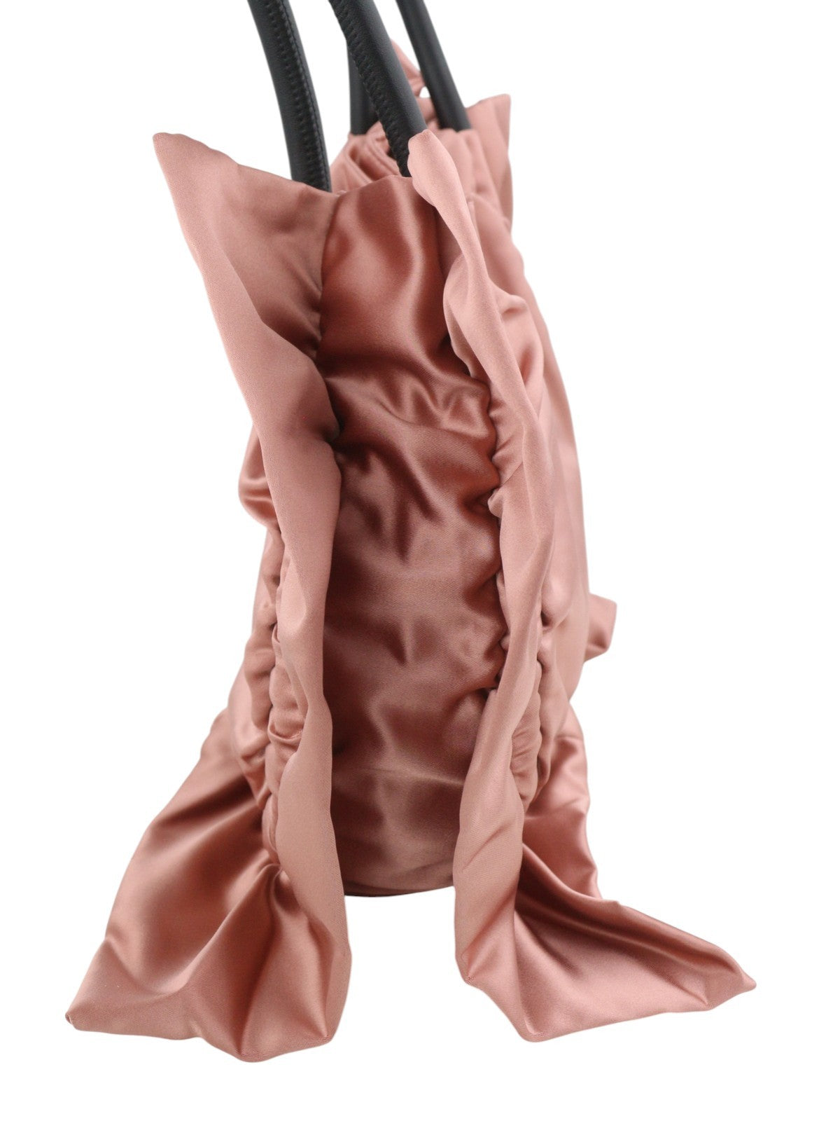 MAX&CO. Women Bag OS Pink Satin Mini Shopper Magnetic Closure