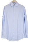 Blue Cotton Dress Shirt
