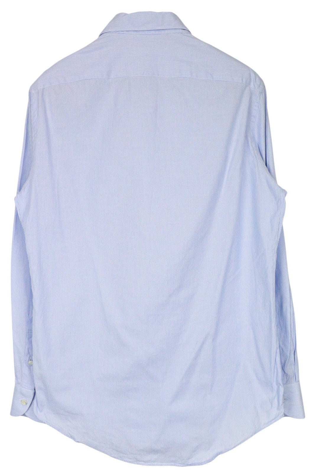 SUITSUPPLY Men Shirt 39 Blue Pinstripe Cutaway