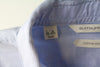 Blue Cotton Dress Shirt