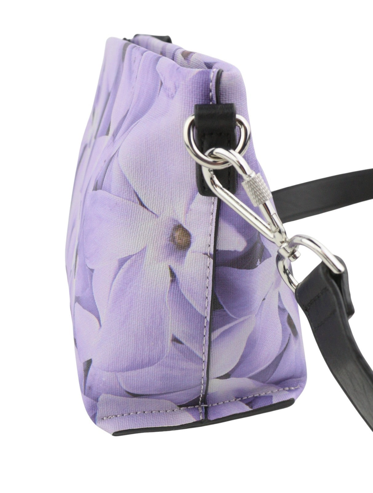 DESIGUAL Bols Imperial Patch Calpe Women Bag OS Purple Floral Zipped Crossbody