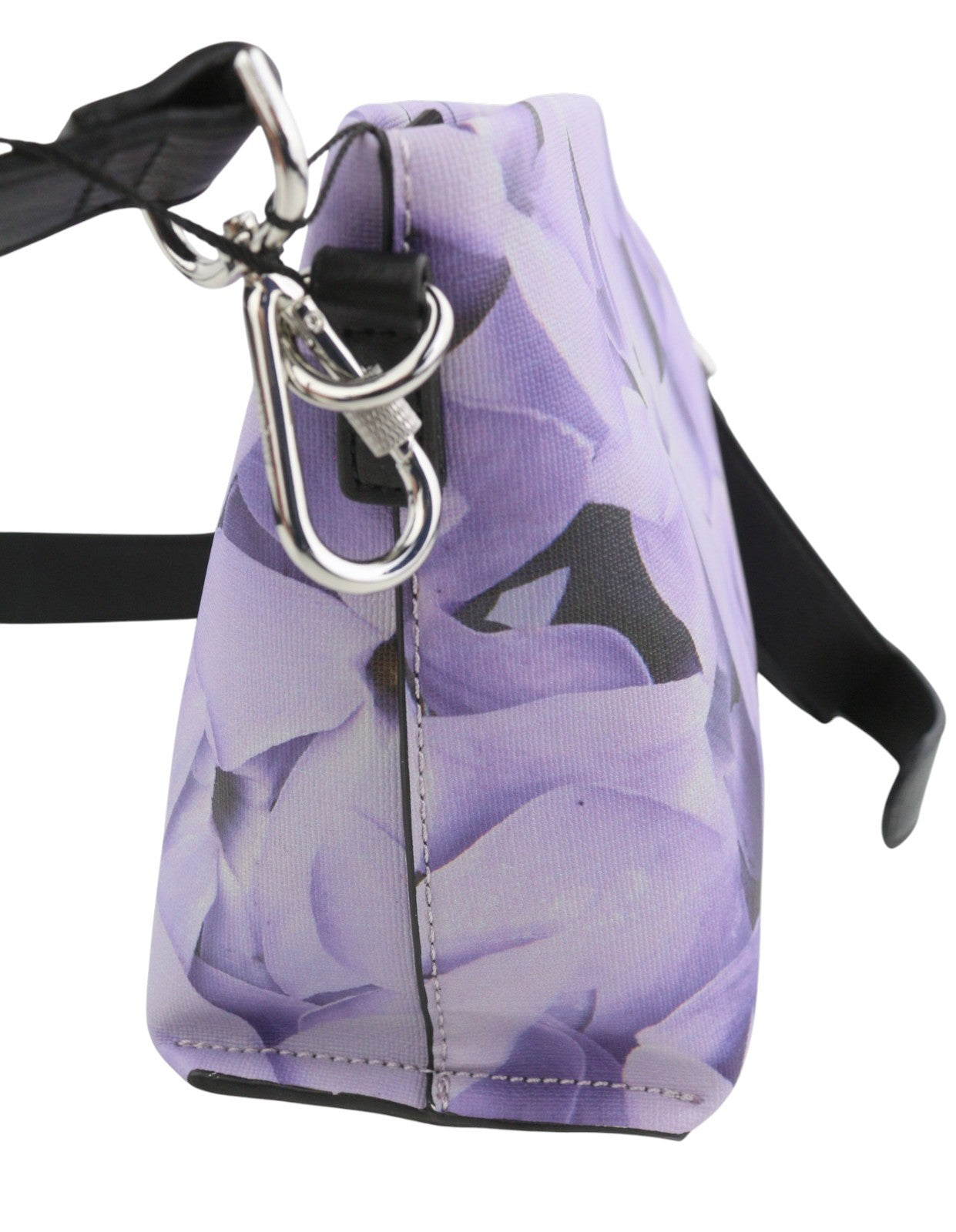 DESIGUAL Bols Imperial Patch Calpe Women Bag OS Purple Floral Zipped Crossbody