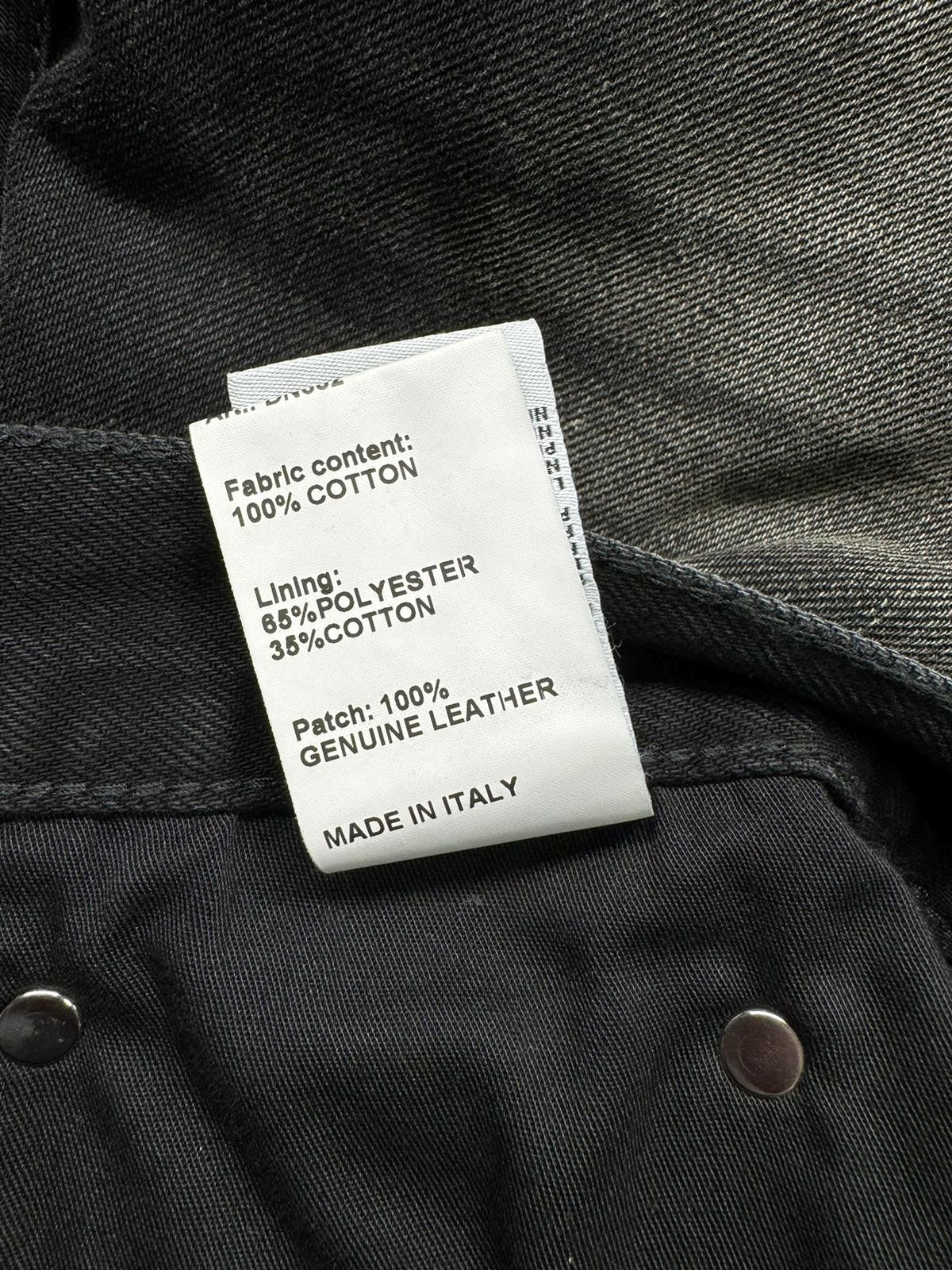 R13 Cuffed X-BF Women Jeans 30 Phantom Selvedge FW25