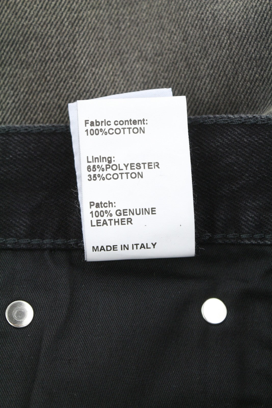 R13 Cuffed Boyfriend Men Jeans 30 Phantom Selvedge FW25
