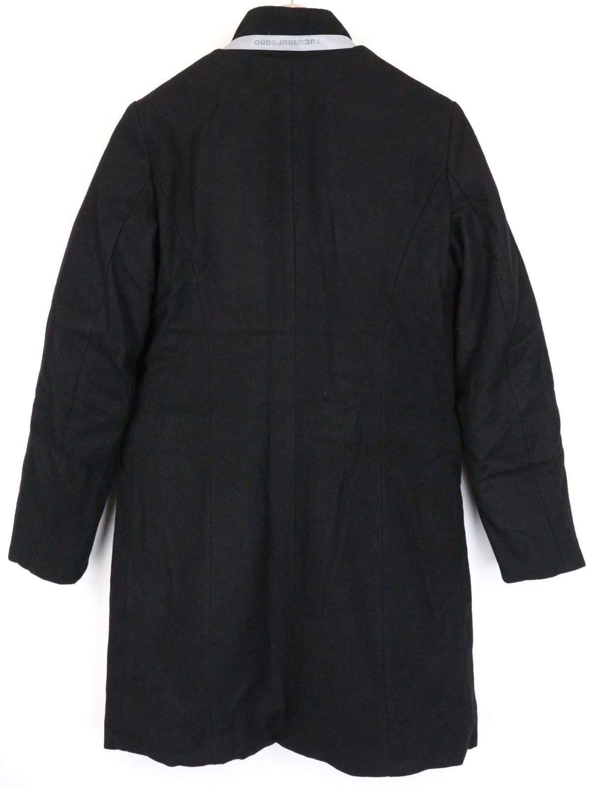 TUCANO URBANO New Carmen Women's Coat IT42 Black Wool Blend Breathable Windproof