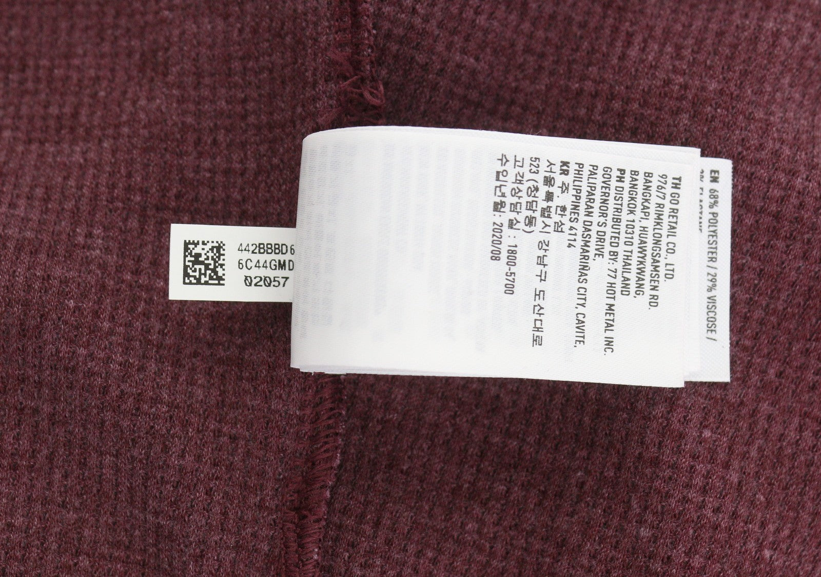 AMERICAN EAGLE OUTFITTERS Women Sweatshirt S Burgundy melange Cropped Oversized