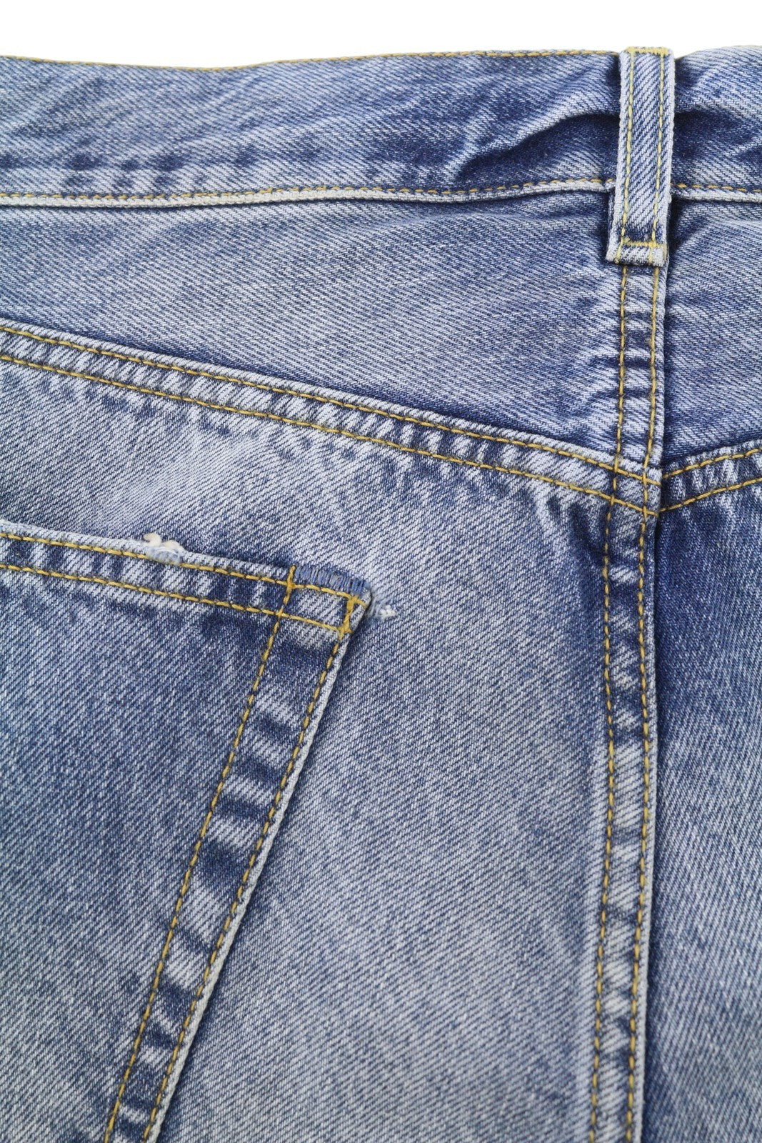 R13 Cuffed X-BF Women Jeans 28 Jasper Whiskers FW25