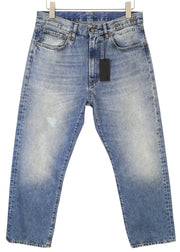 R13 Cuffed X-BF Women Jeans 32 Jasper Whiskers FW25