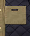 Jacket Cord Trimmed Chore