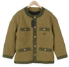 Jacket Cord Trimmed Chore