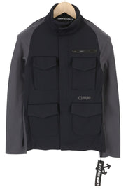 OFF-WHITE Active Windblock Seamless Men Jacket S Dark Grey Light RRP1250