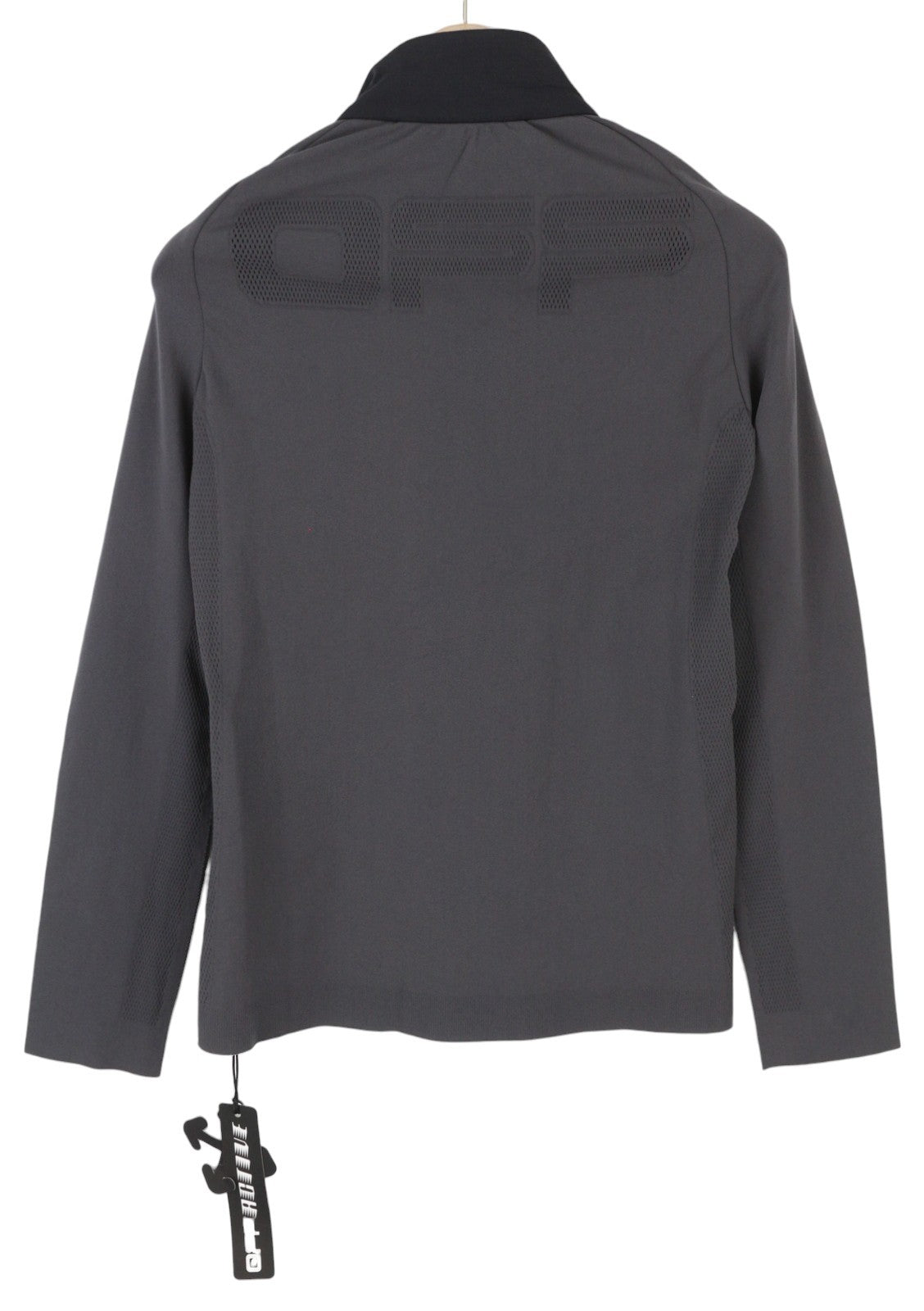 OFF-WHITE Active Windblock Seamless Men Jacket S Dark Grey Light RRP1250