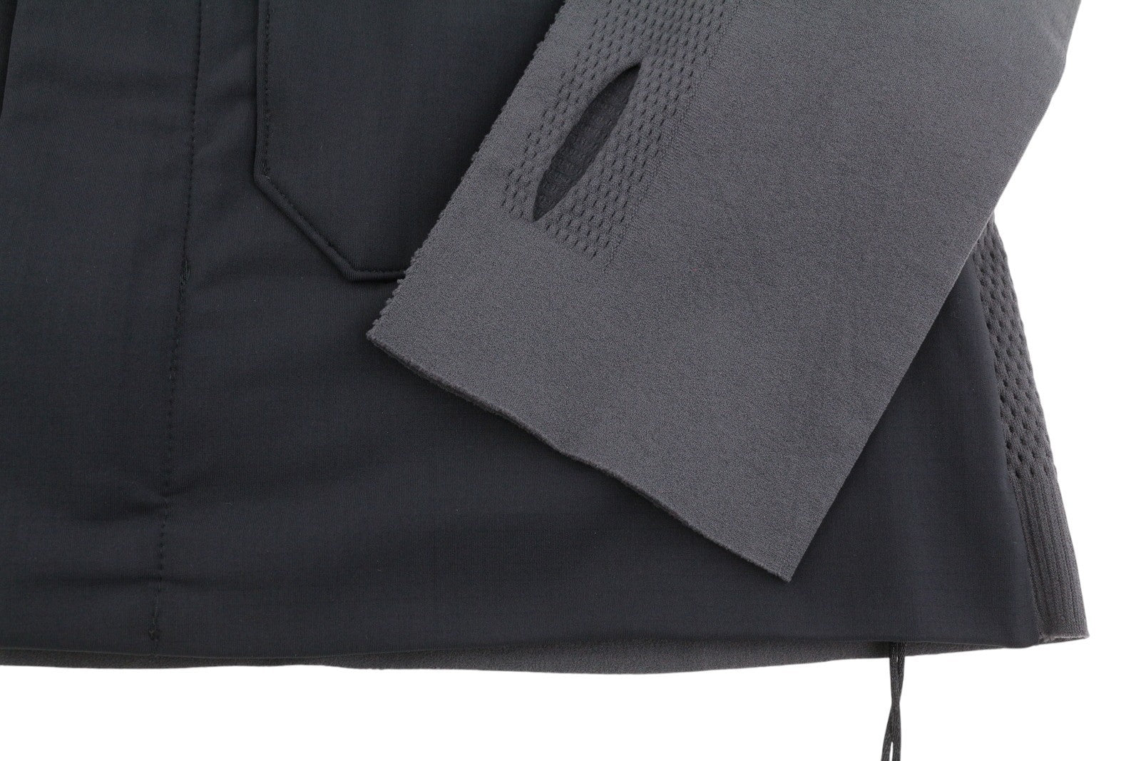 OFF-WHITE Active Windblock Seamless Men Jacket S Dark Grey Light RRP1250