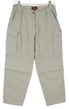 Grey Nylon Trousers