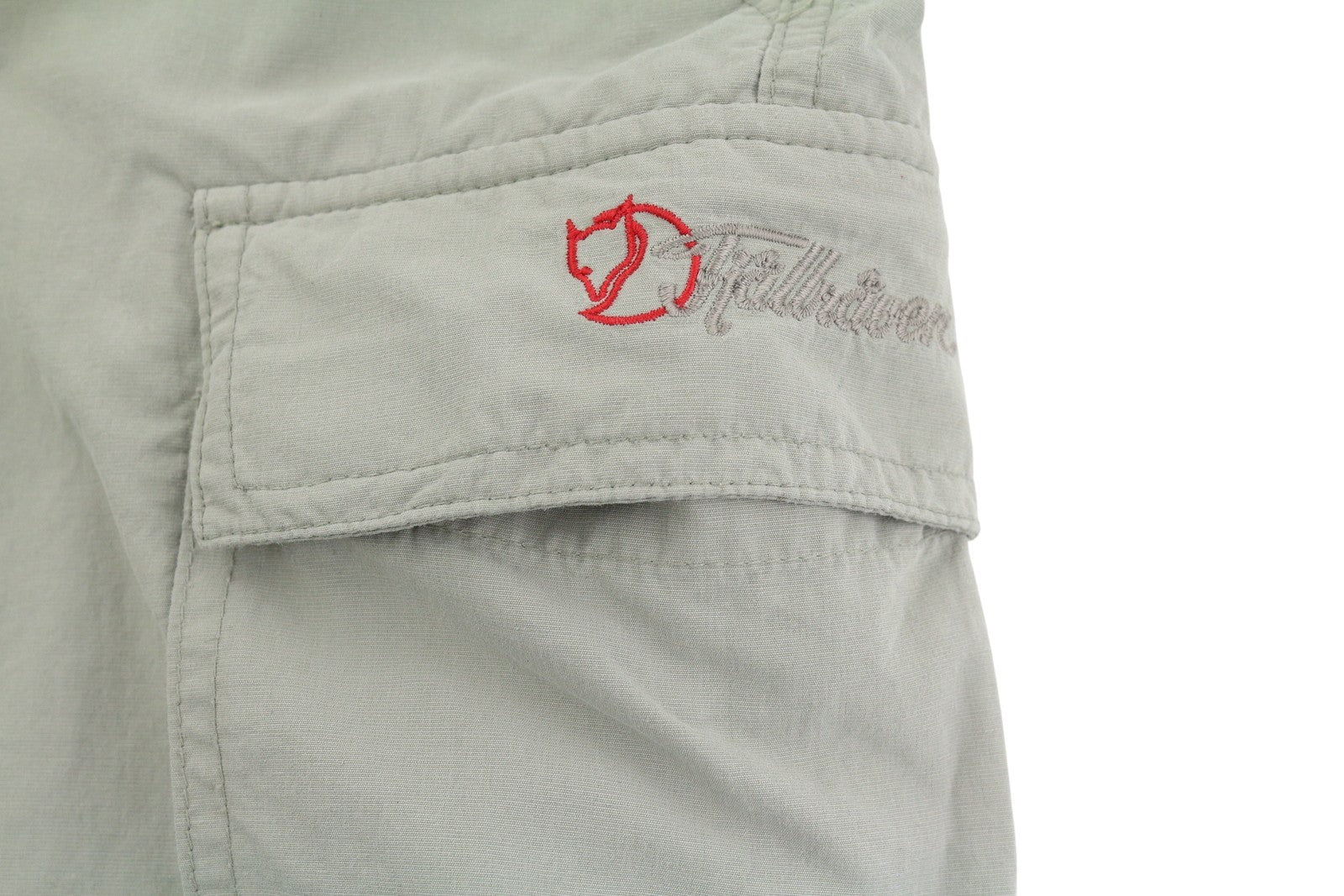 FJALLRAVEN Women Trousers 38 Grey Zip Fly Convertible 2in1 Trekking Shorts
