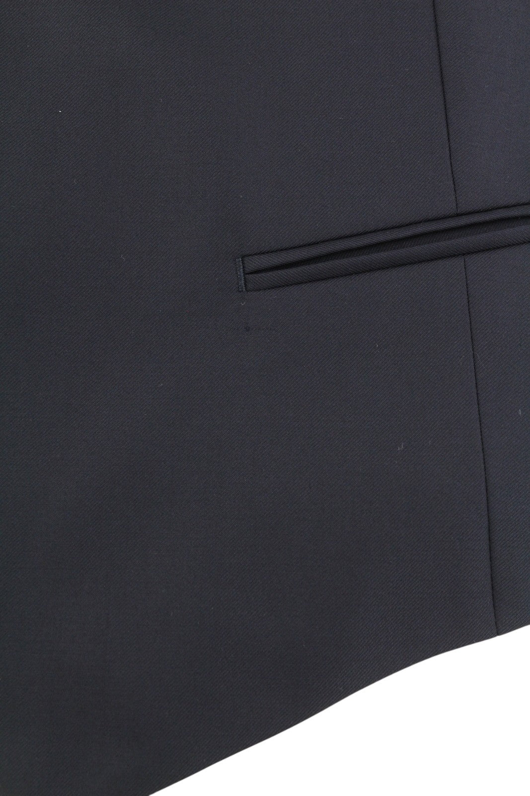 SUITSUPPLY Ferrara Men Waistcoat UK46S Dark Blue Wool Button Front Vest