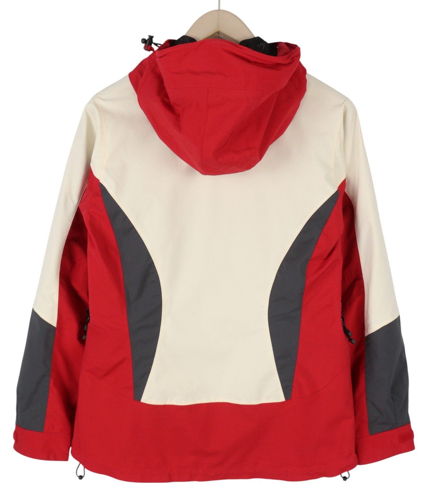 BERGANS OF NORWAY Women Jacket S Vintage Full Zip Hooded Mesh Lined Light