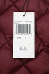Burgundy Polyester Waistcoat