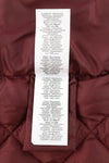 Burgundy Polyester Waistcoat