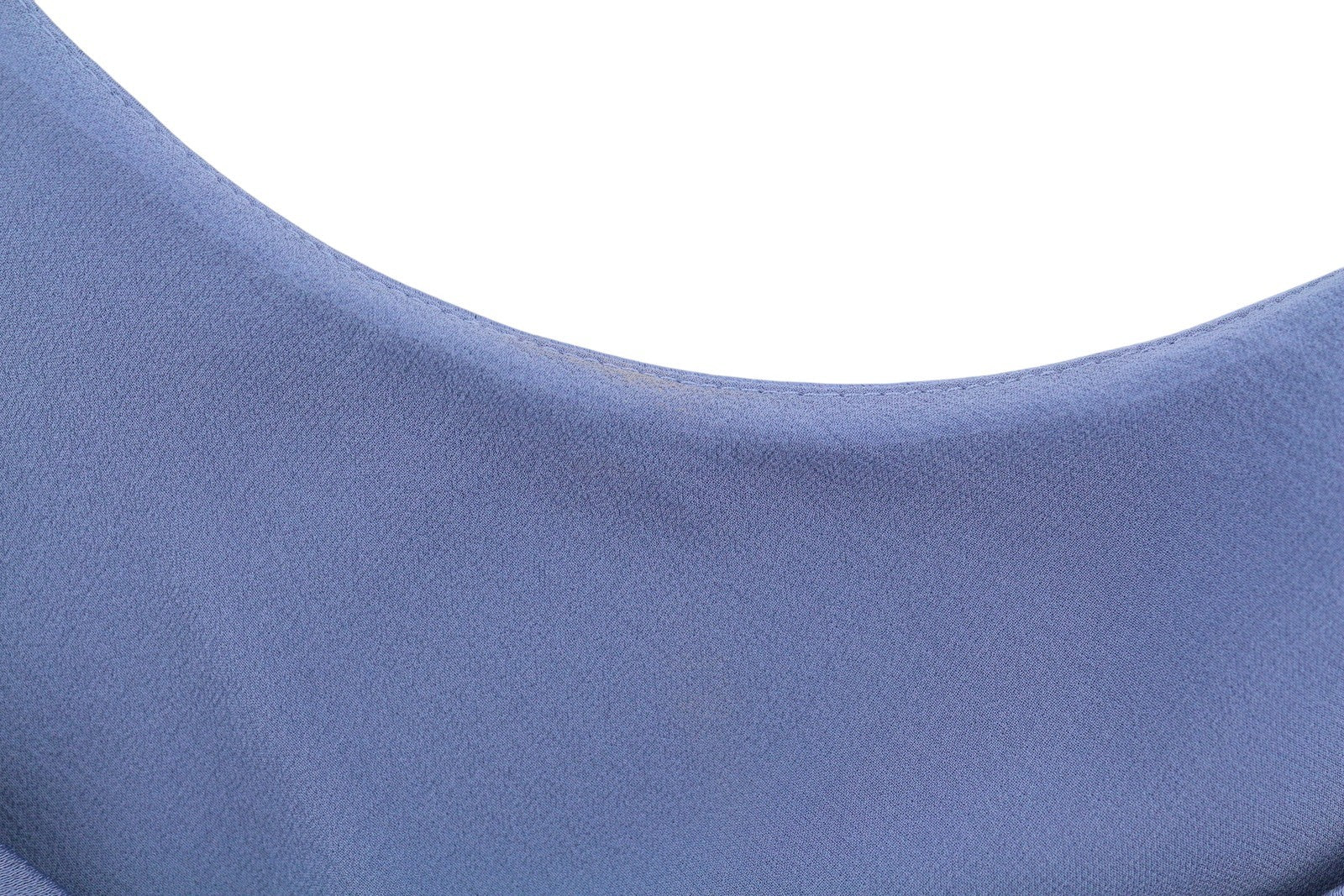 MAX MARA Women Blouse EU38 Blue Spaghetti Strap Shiny Look Lined