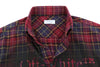 Button-Up Spray Book Check Flan Red