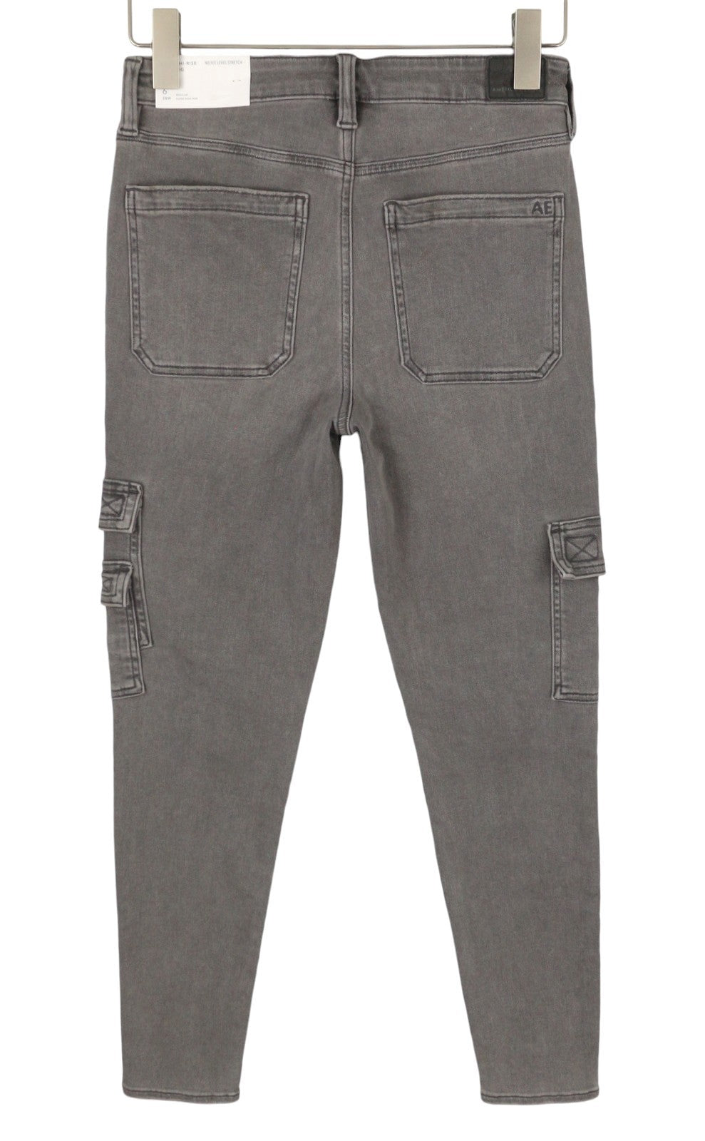 AMERICAN EAGLE OUTFITTERS Super Hi-Rise Jegging Women Jeans W30 Smoked Grey