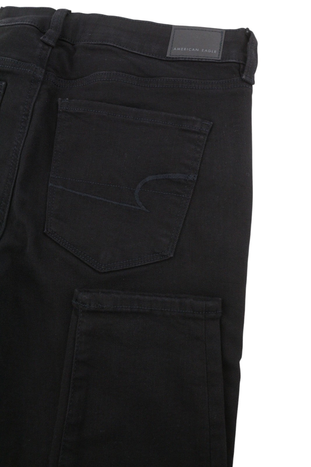 AMERICAN EAGLE OUTFITTERS Jegging Always Black Women Jeans W30 Stretch Skinny