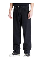 AMBUSH Waist Detail Denim Men Jeans W31 Black Distressed Button Fly Logo RRP499