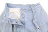 Jeans Bleach Cargo Over Pant