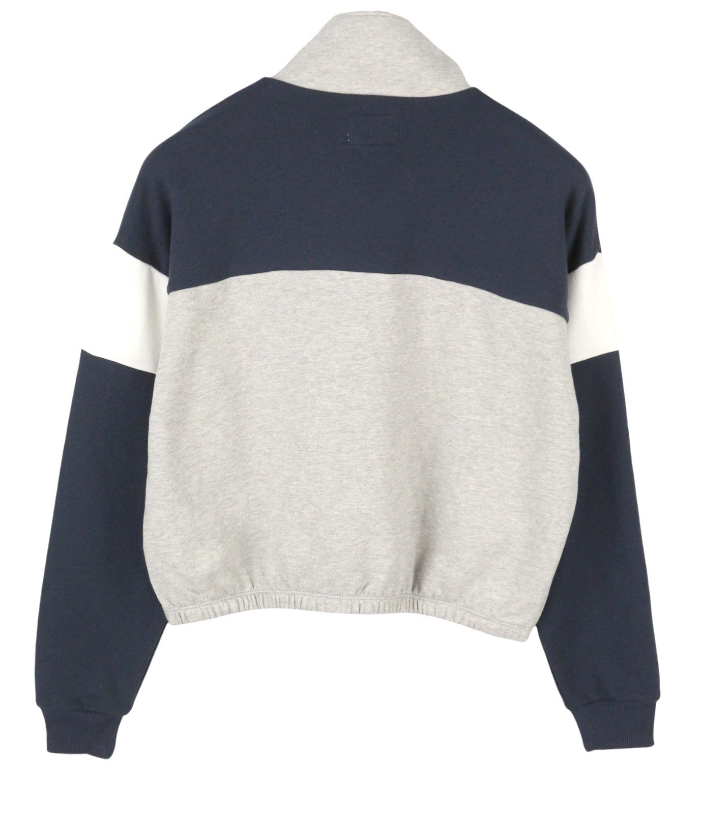 AMERICAN EAGLE OUTFITTERS Women Sweatshirt XS Melange Half Zip Neck Oversized