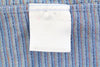 Blue Cotton Button-Up