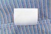 Blue Cotton Button-Up