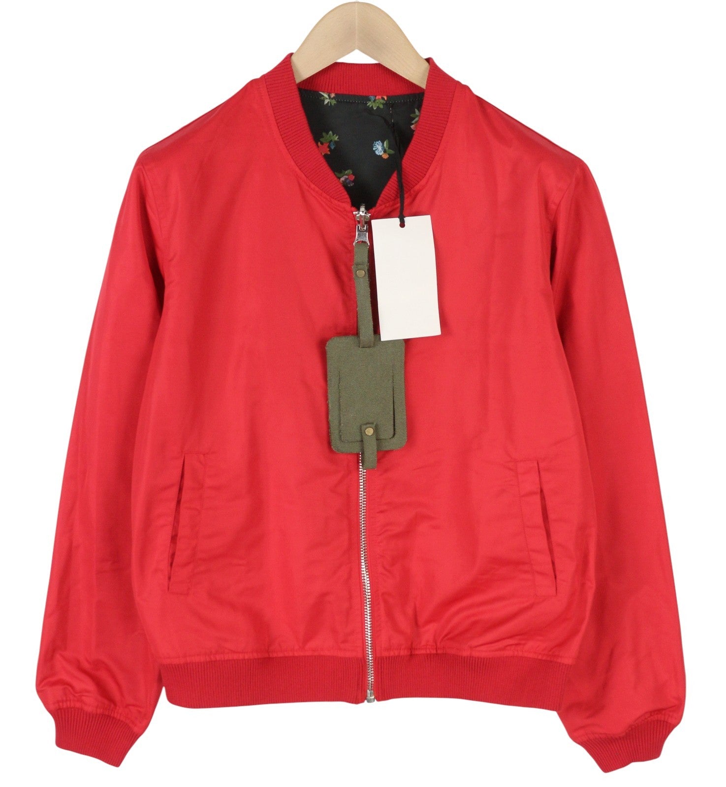 KENGSTAR Bomber Corto Nylon Double Face Women Jacket M Reversible Light