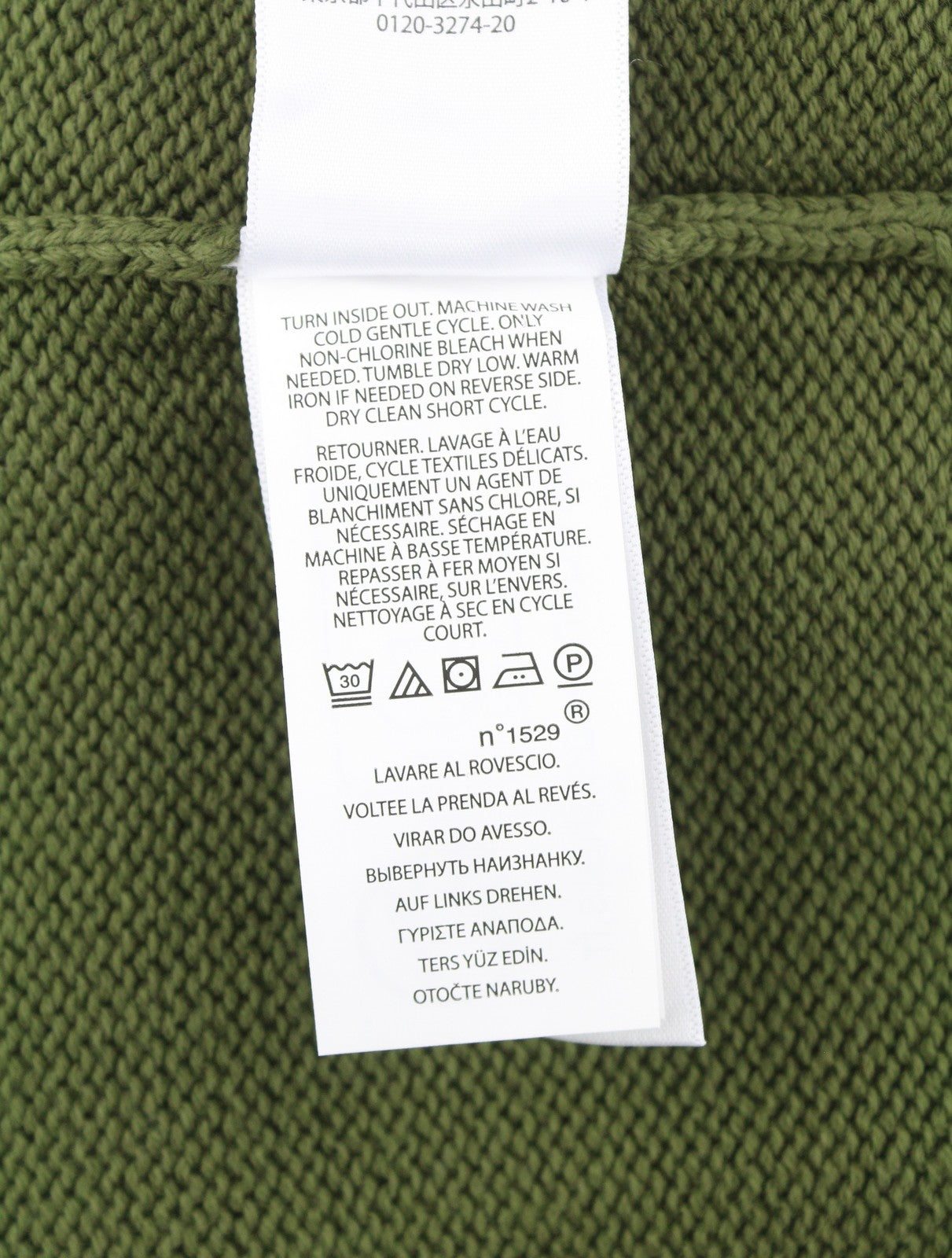 RALPH LAUREN Classics New Olive Men Jumper S Half Zip Knit Pullover