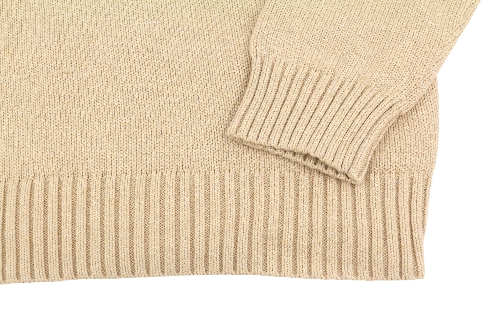 RALPH LAUREN Classics Brown Men Jumper L Fine Knit Crew Wool Pull On RRP199