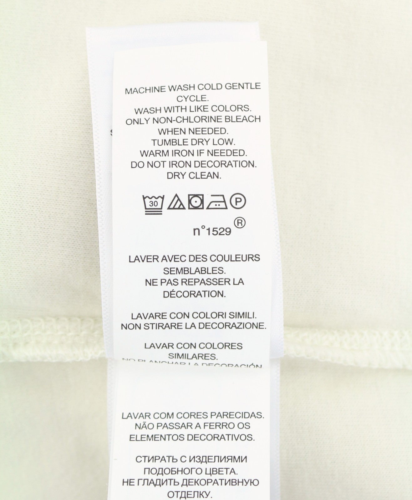RALPH LAUREN Men Sweatshirt 2XL Cream High Neck Half Zip Logo Pull On RRP199