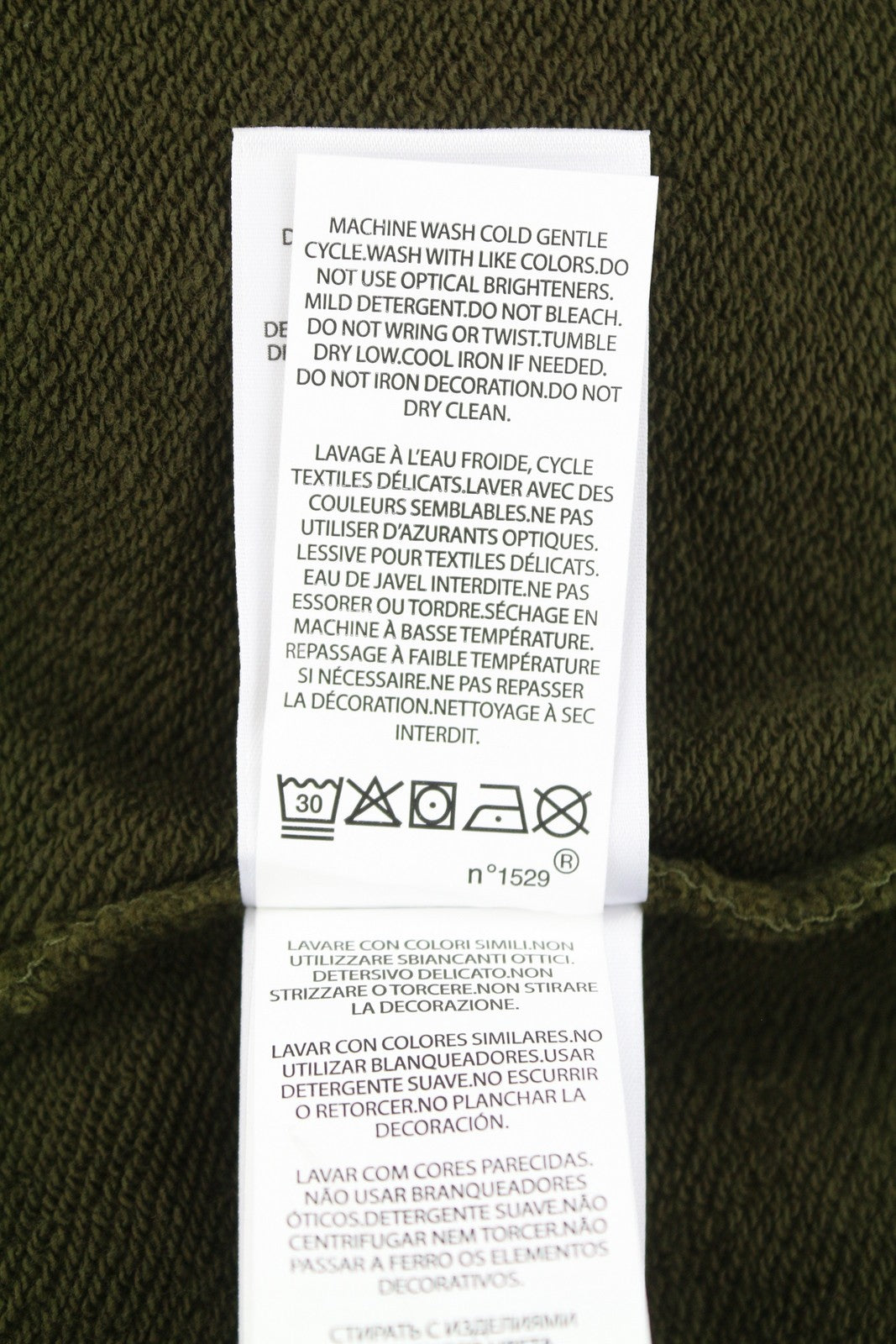 RALPH LAUREN Men Sweatshirt 2XL Dark Green Polo Half Button Knit RRP199