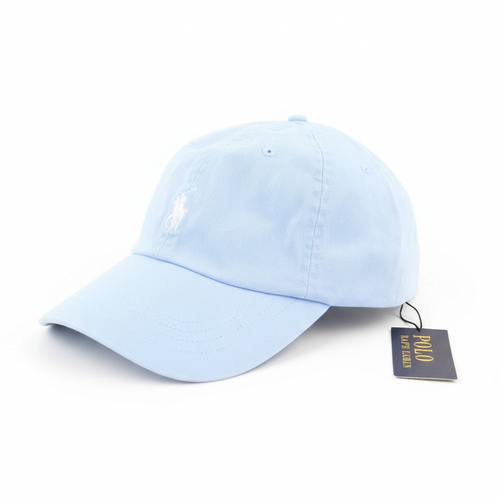 RALPH LAUREN Classic Sport Men Cap OS Blue Logo Embroidered Baseball Unisex