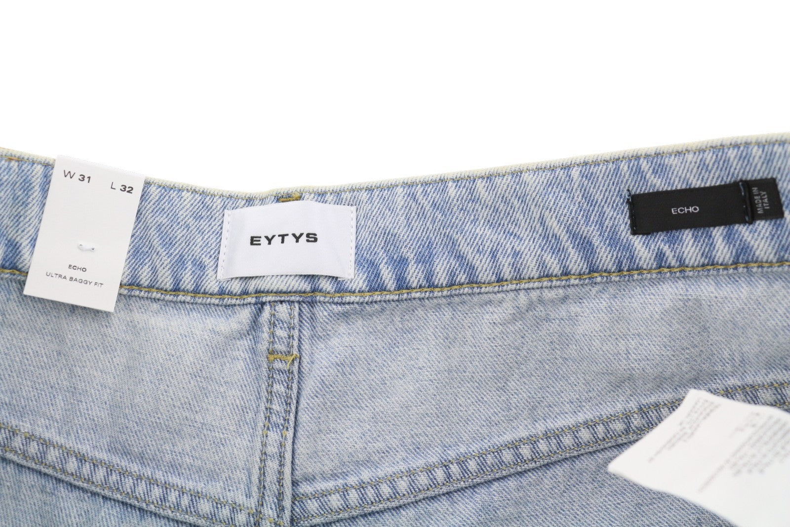 EYTYS Echo Bronze Ultra Baggy Women Jeans W31/L32 Aged Look Men Unisex RRP370