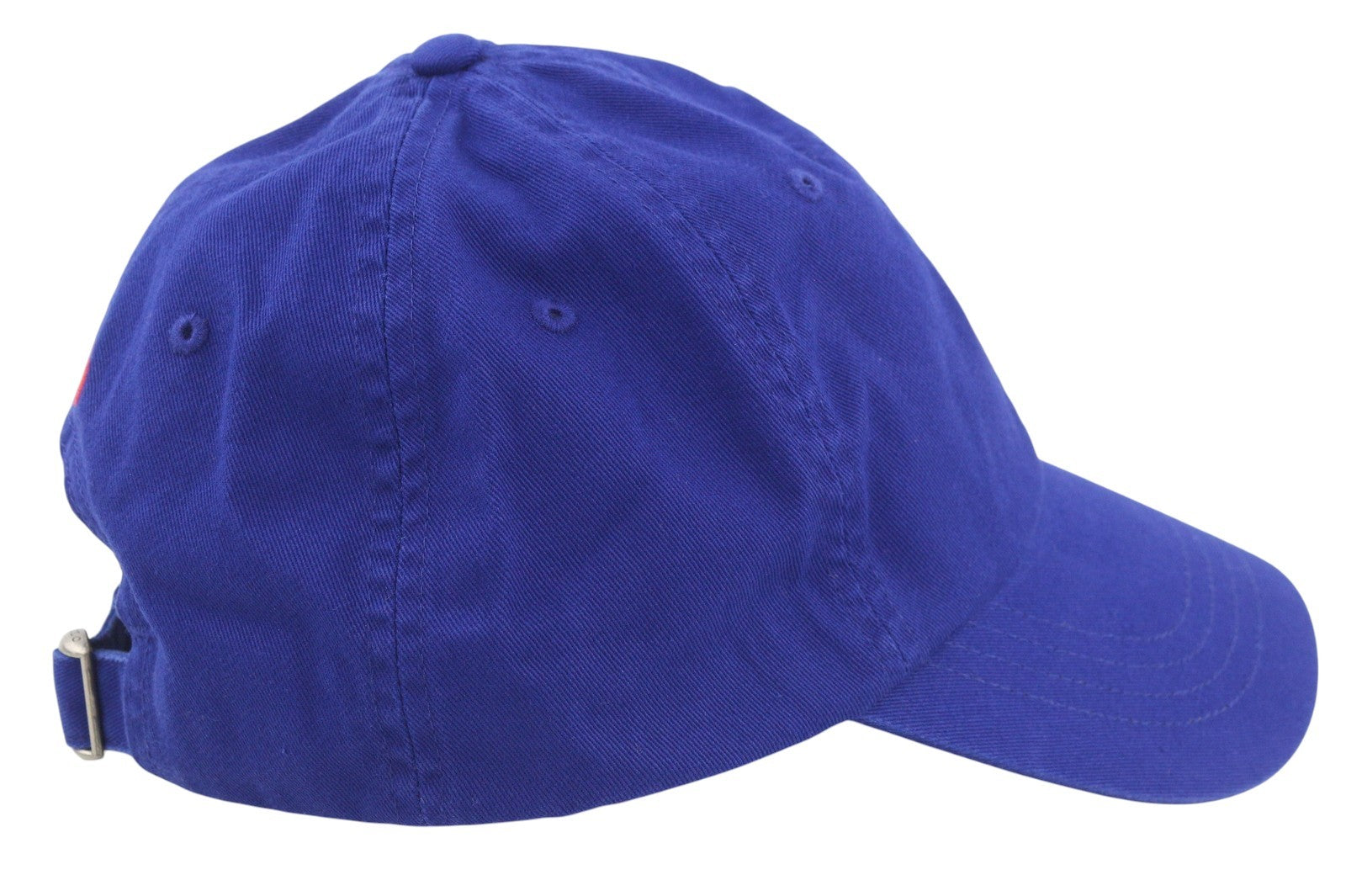 RALPH LAUREN Men Cap OS Blue Cotton Baseball Hat Embroidered Logo Unisex