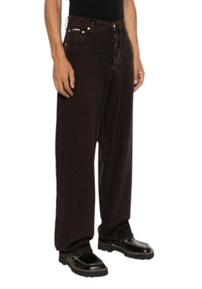 EYTYS Benz Sepia Baggy Fit Women Jeans W34/L32 Brown Faded Men Unisex RRP370