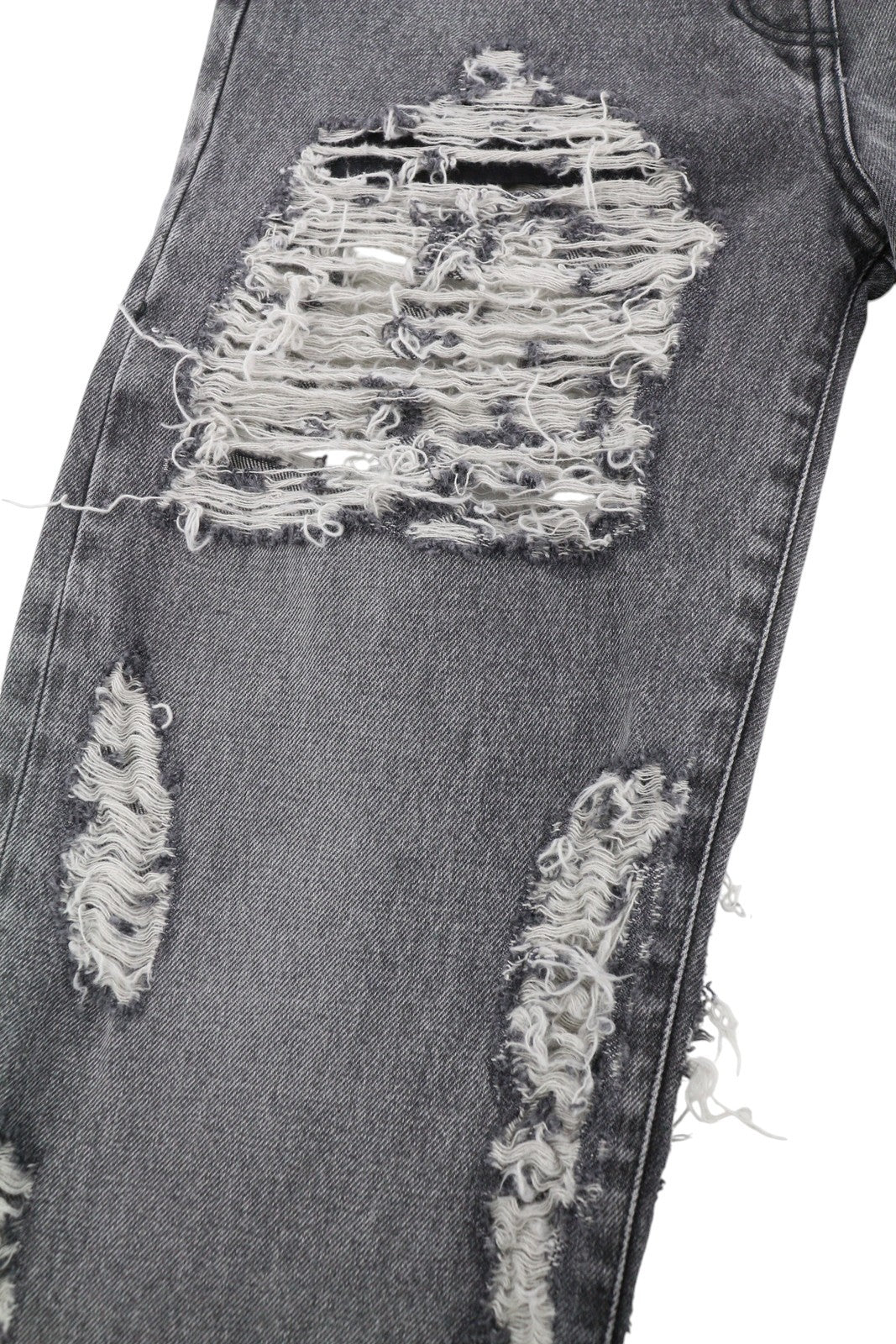 THE GIVING MOVEMENT Fifty Made Women Jeans W26 Grey Distress Limited Edition