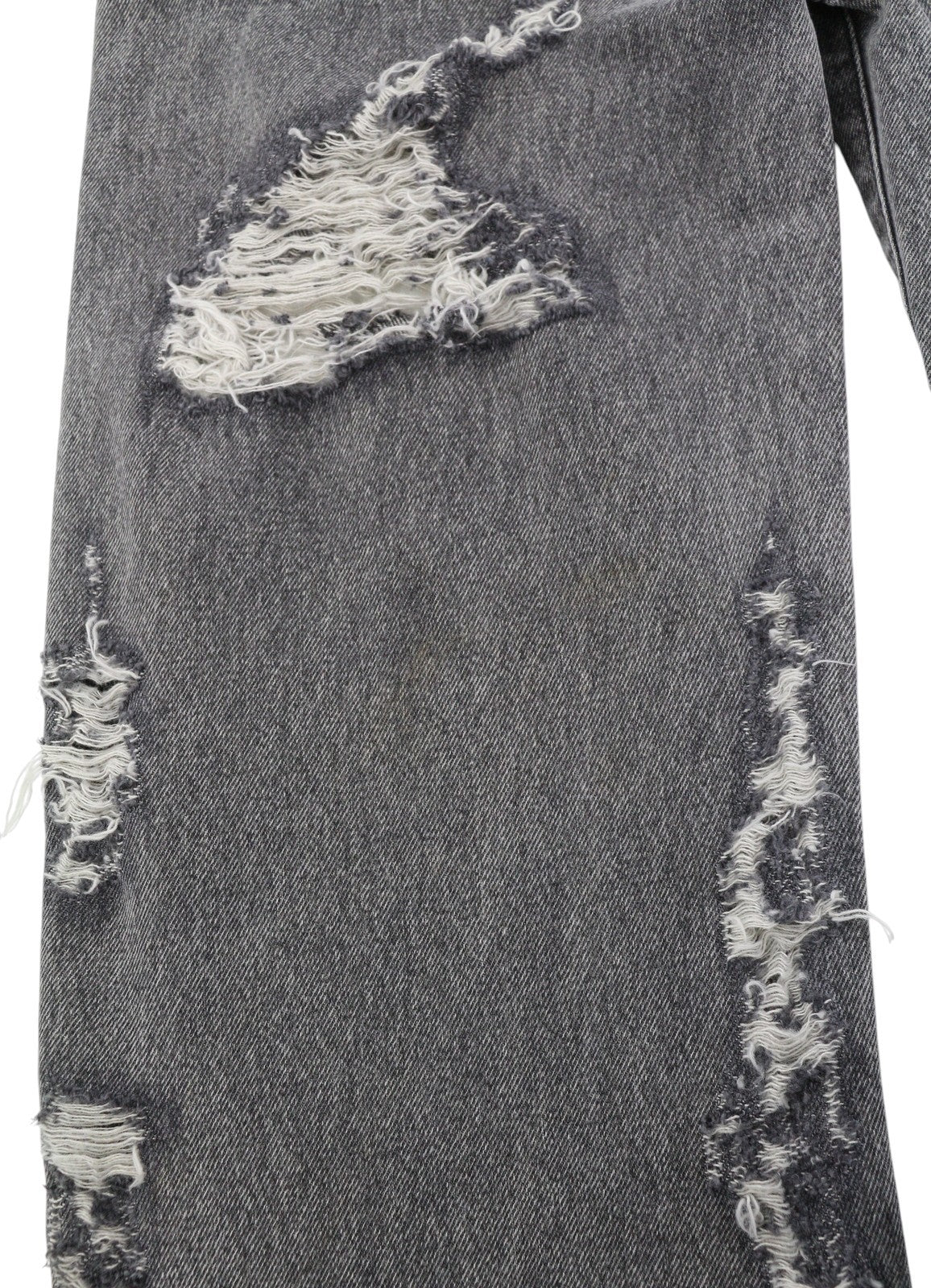 THE GIVING MOVEMENT Fifty Made Women Jeans W30 Grey Distress Limited Edition