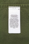 Green Cotton Button-Up