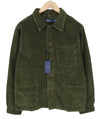 Green Cotton Button-Up