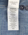 Blue Cotton Button-Up